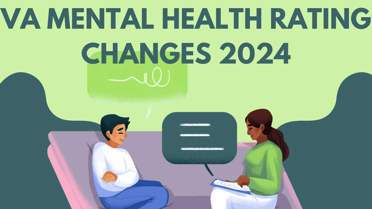 VA Mental Health Rating Changes 2024