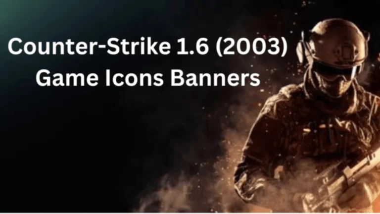 Counter-Strike 1.6 (2003) Game Icons Banners